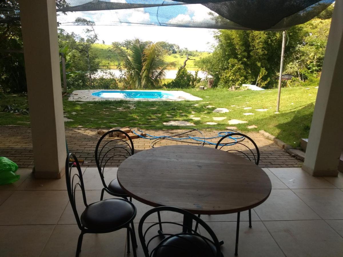 Casa Com Piscina Fundo Pra Represa E Ar Condicionado Casinhabrancadevaranda Ijaci Exteriör bild