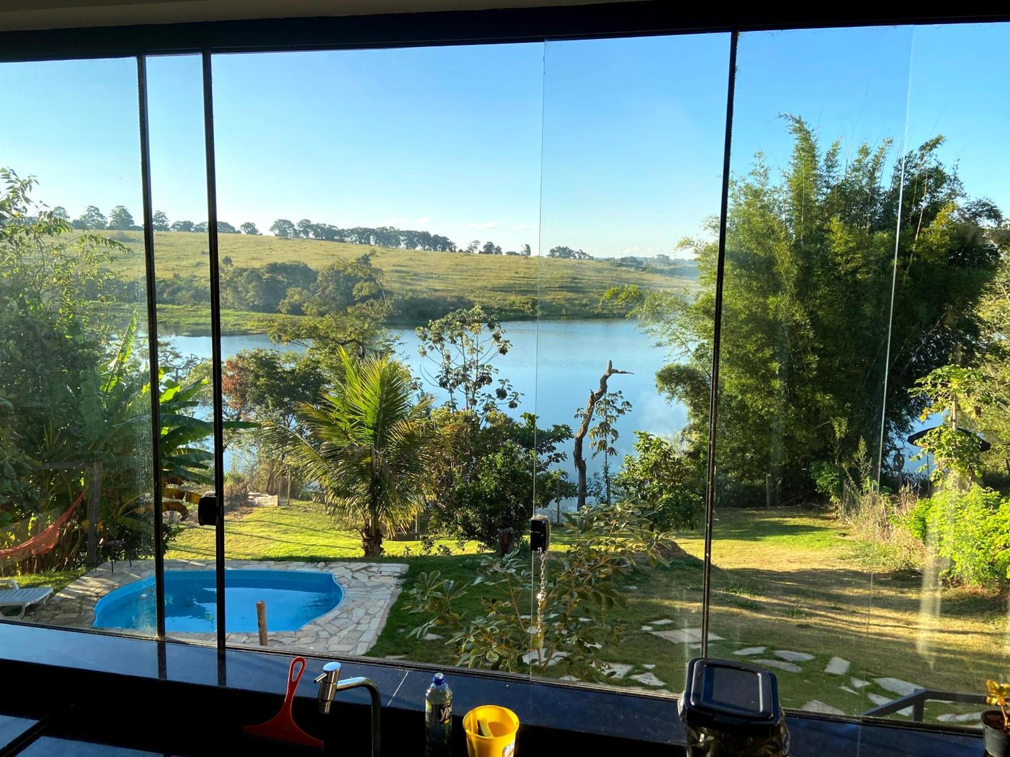 Casa Com Piscina Fundo Pra Represa E Ar Condicionado Casinhabrancadevaranda Ijaci Exteriör bild