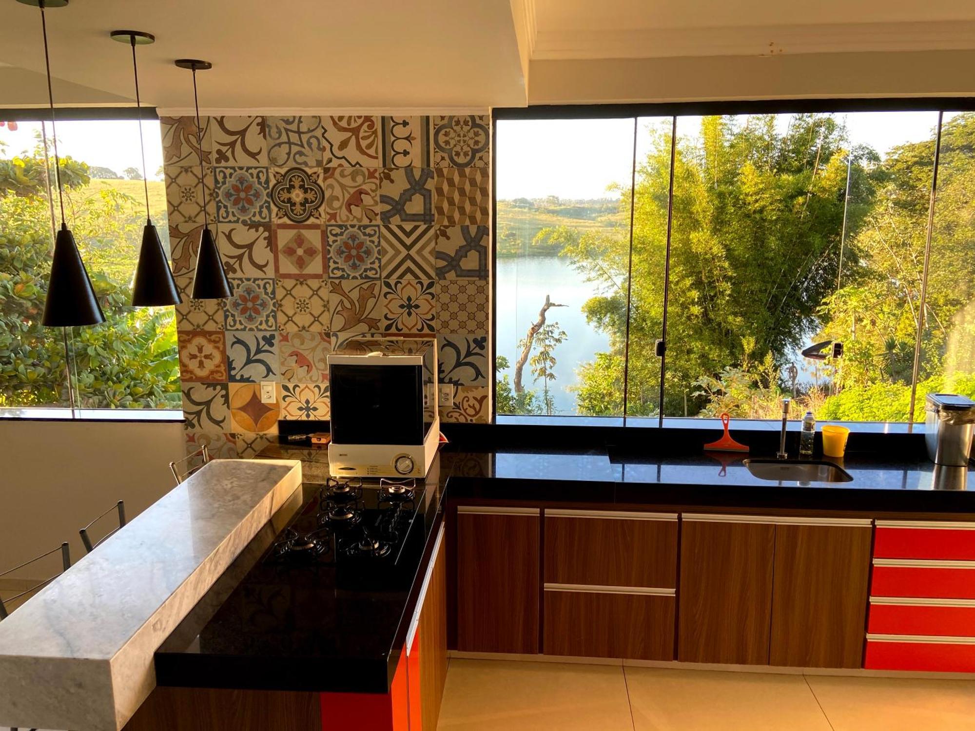 Casa Com Piscina Fundo Pra Represa E Ar Condicionado Casinhabrancadevaranda Ijaci Exteriör bild